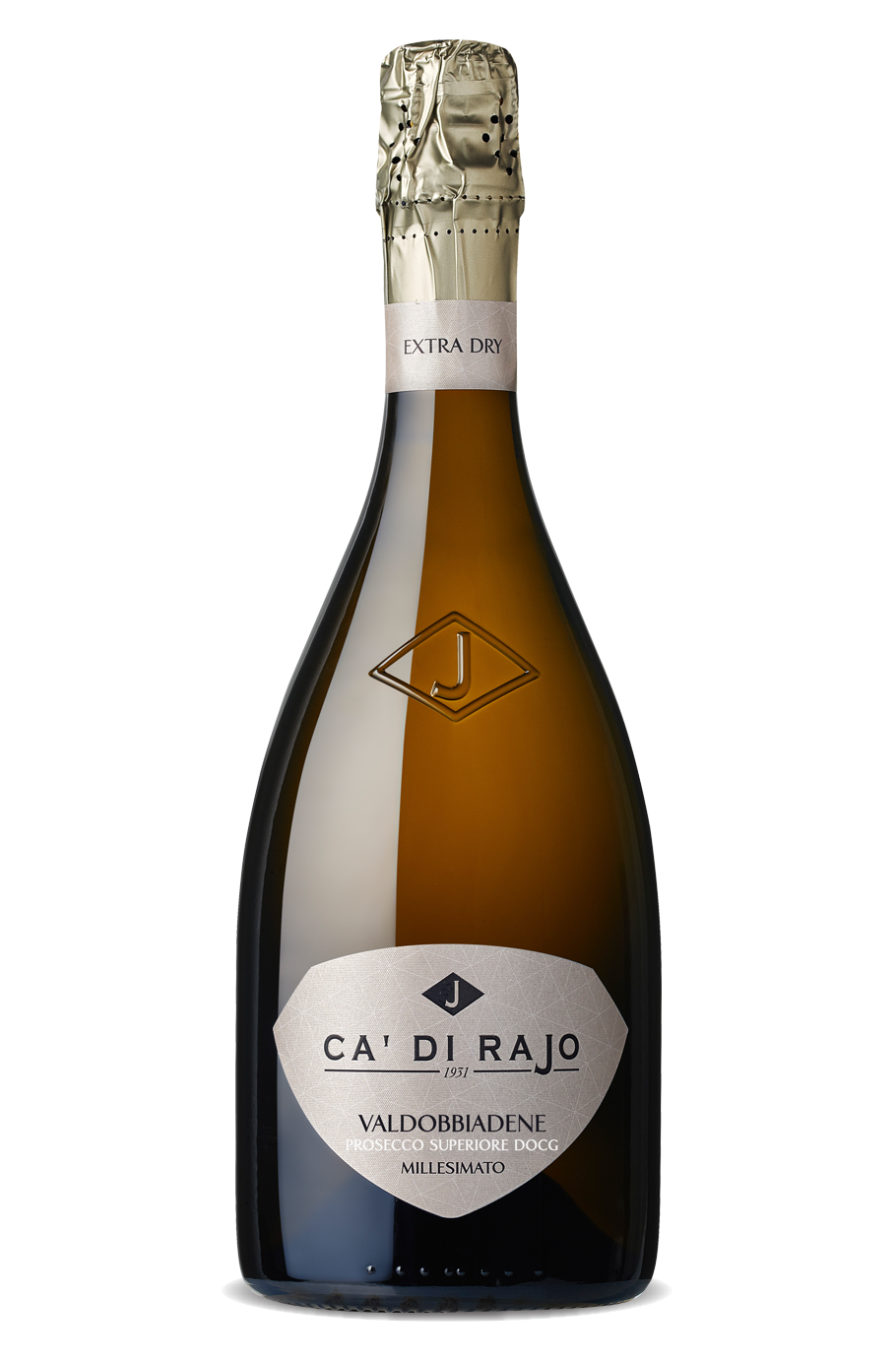 Ca'di Rajo Prosecco Valdobbiadene Millesimato Extra Dry 6-pack