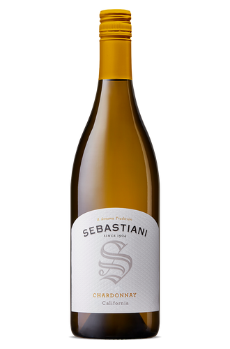 Sebastiani California Chardonnay 2020- 2 bottle pack