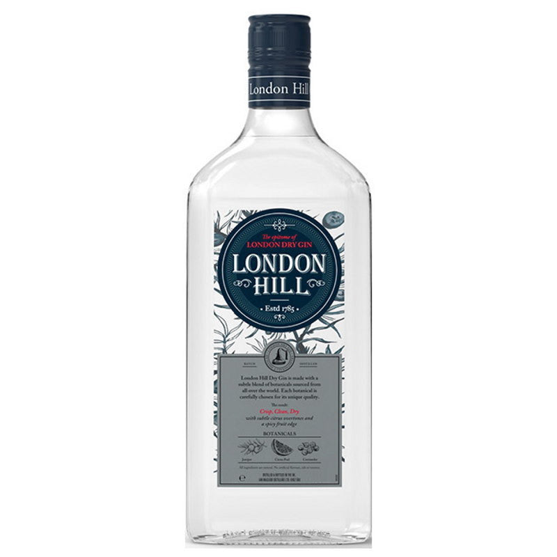 London Hill Gin 1 Litre bottle 2-pack