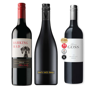 Premium Aussie mixed Shiraz 6-pack